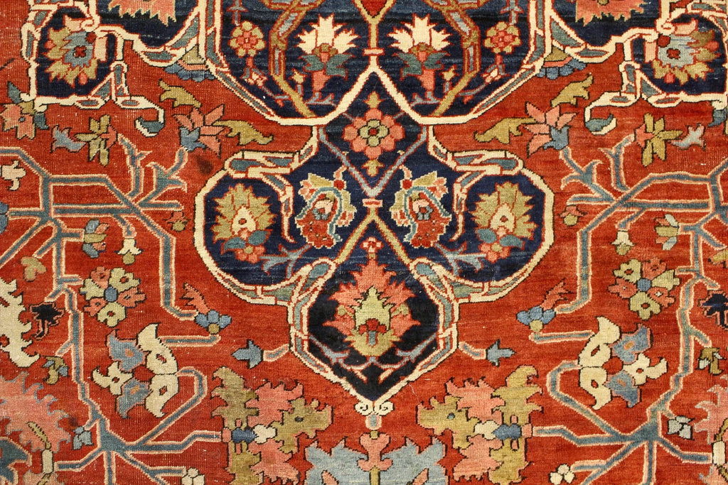 12x19'11" Serapi/Heriz Hand Knotted