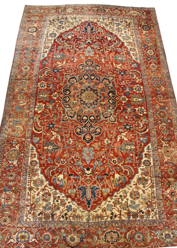 12x19'11" Serapi/Heriz (s) Hand Knotted