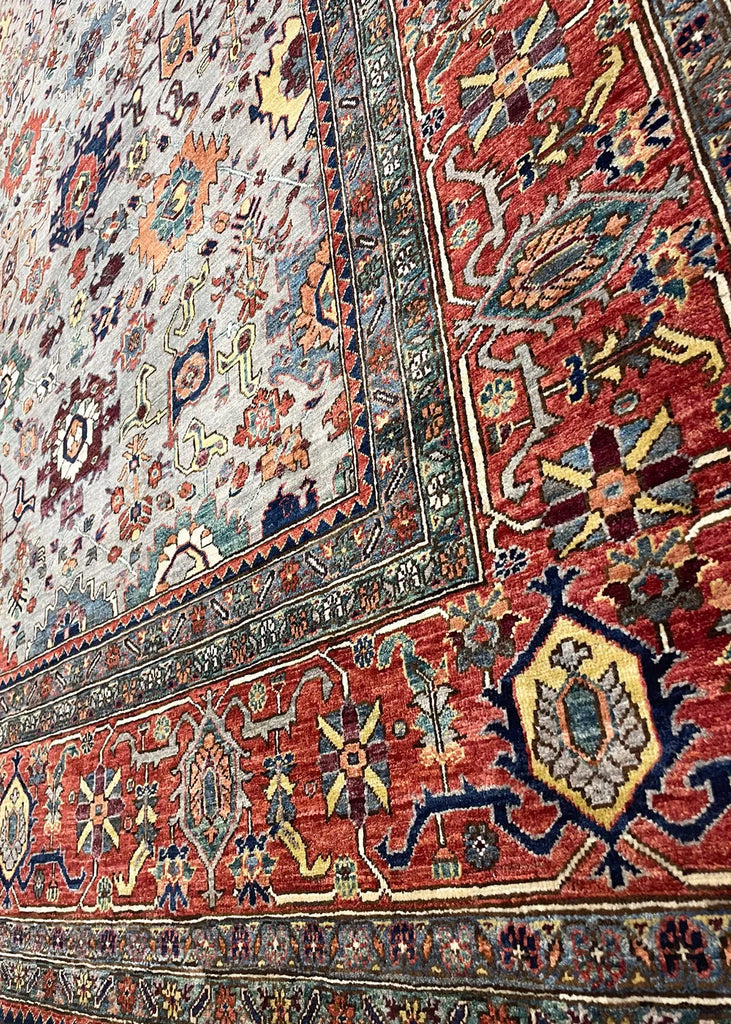 13'1"x17'9" Tabriz Hand Knotted