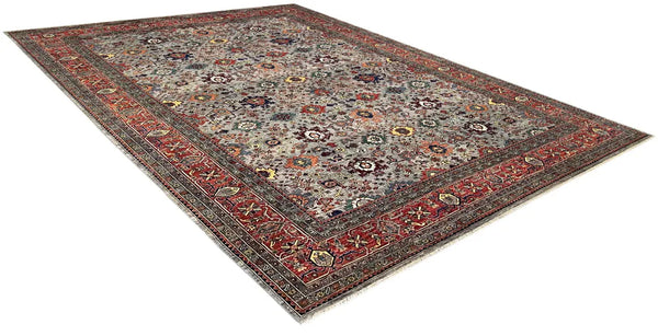 13'1"x17'9" Tabriz Hand Knotted