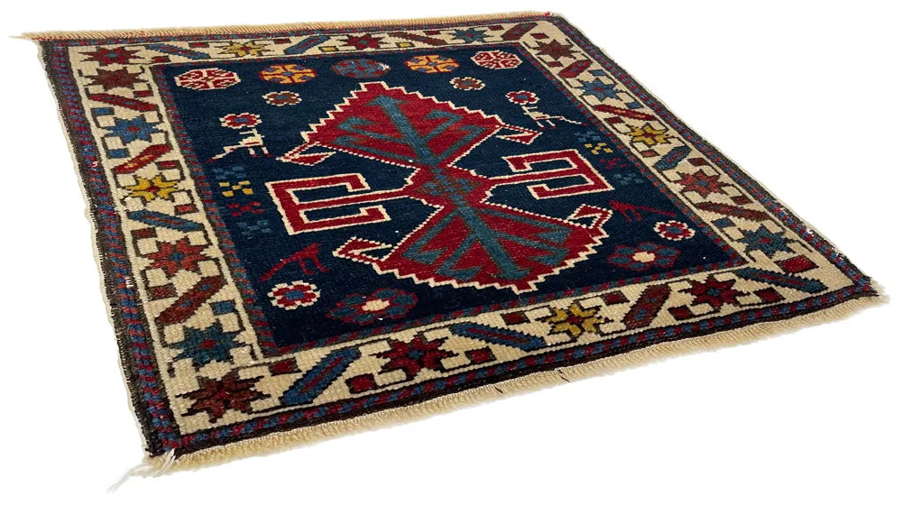 1'4x1'4 Shirvan Hand Knotted