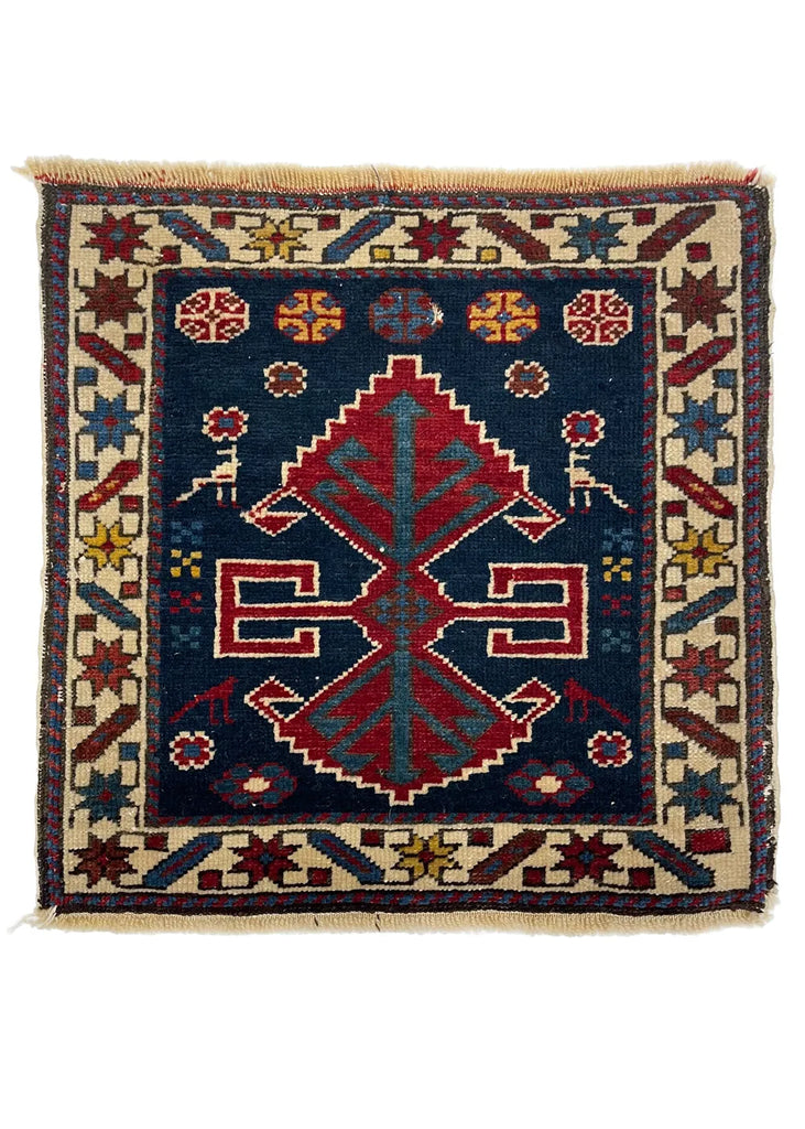 1'4x1'4 Shirvan Hand Knotted