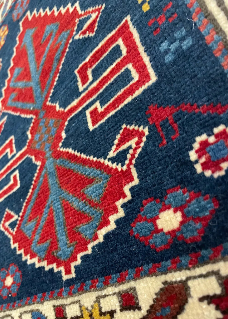 1'4x1'4 Shirvan Hand Knotted