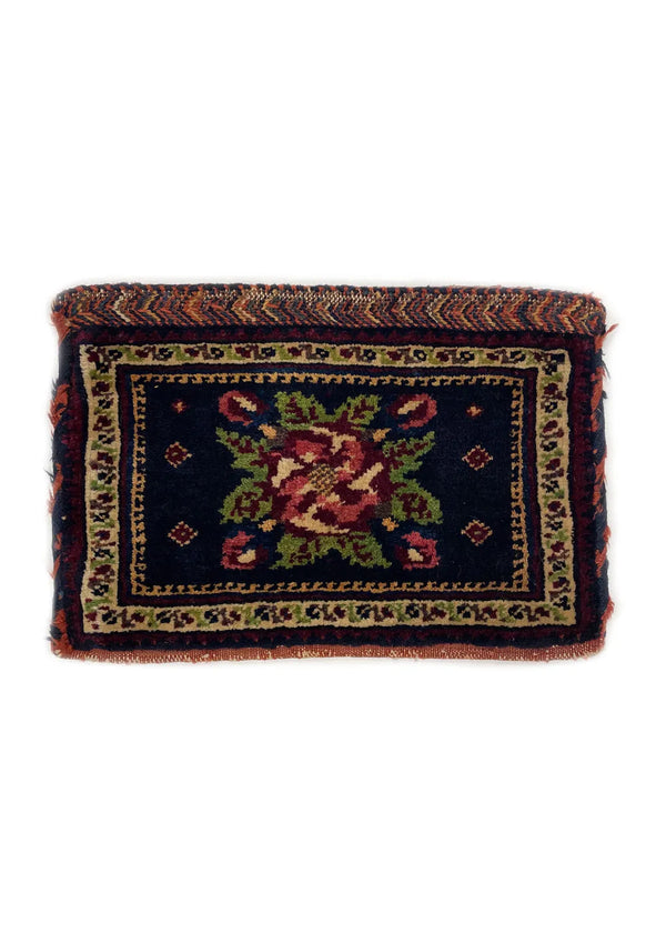 14"x9" Afshar Chanteh Hand Knotted