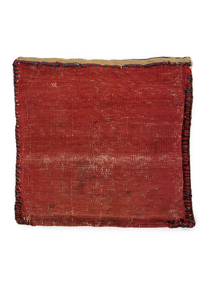 1'6"x1'6" Qashqai Khordjin Pillow Hand Knotted