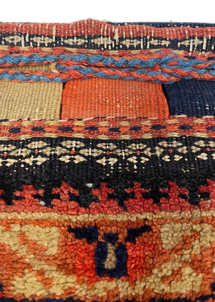 1'6"x1'6" Qashqai Khordjin Pillow Hand Knotted