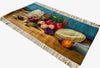1'7"x3'2" Tabriz Still Life Hand Knotted