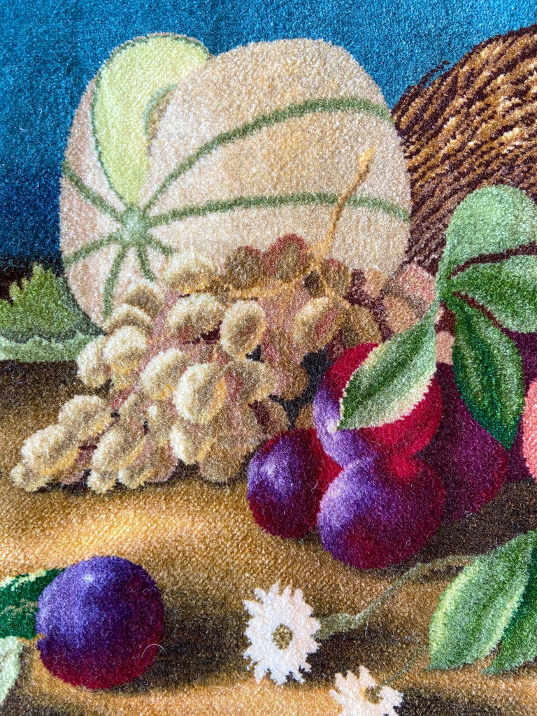 1'7"x3'2" Tabriz Still Life Hand Knotted