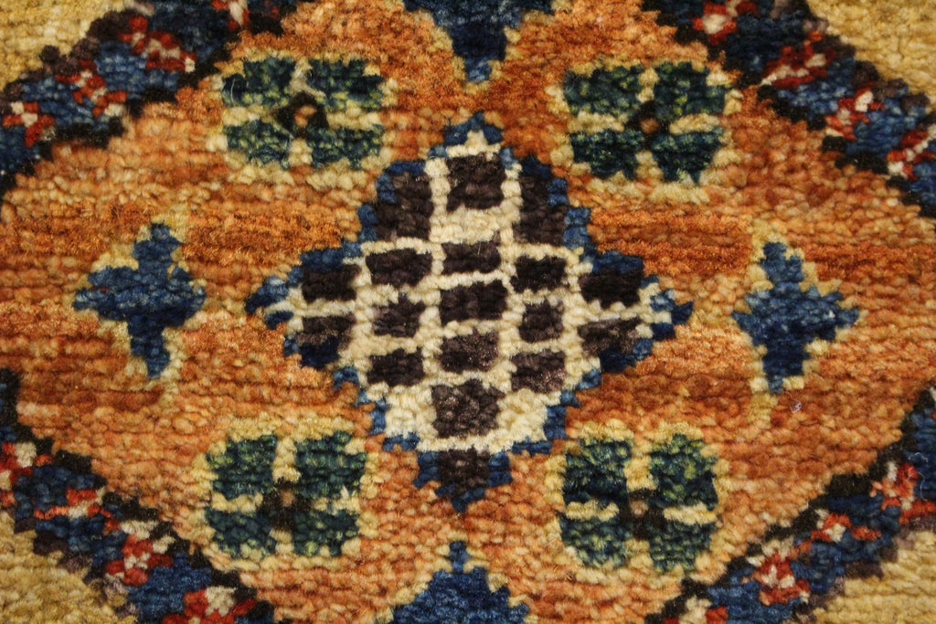 2'10"x16'1" Karaja Hand Knotted