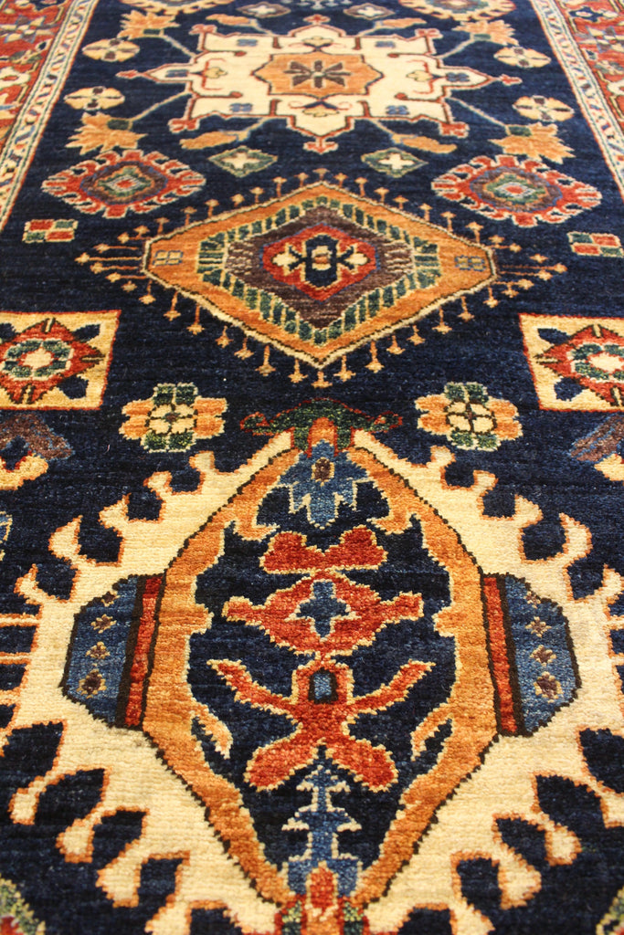 2'10"x16'1" Karaja Hand Knotted