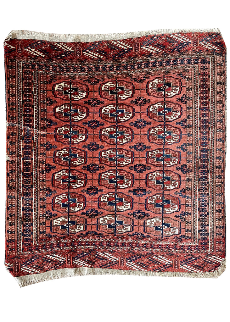 2'10"x3'2" Tekke Hand Knotted