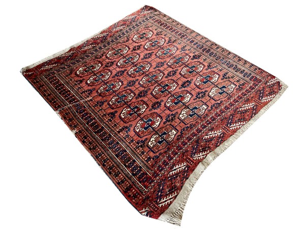 2'10"x3'2" Tekke Hand Knotted