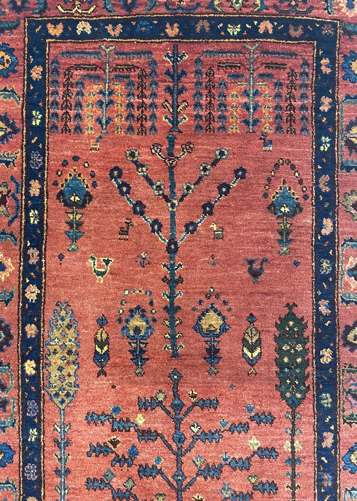 2'10"x4'11"  Khamsehbaf Hand Knotted