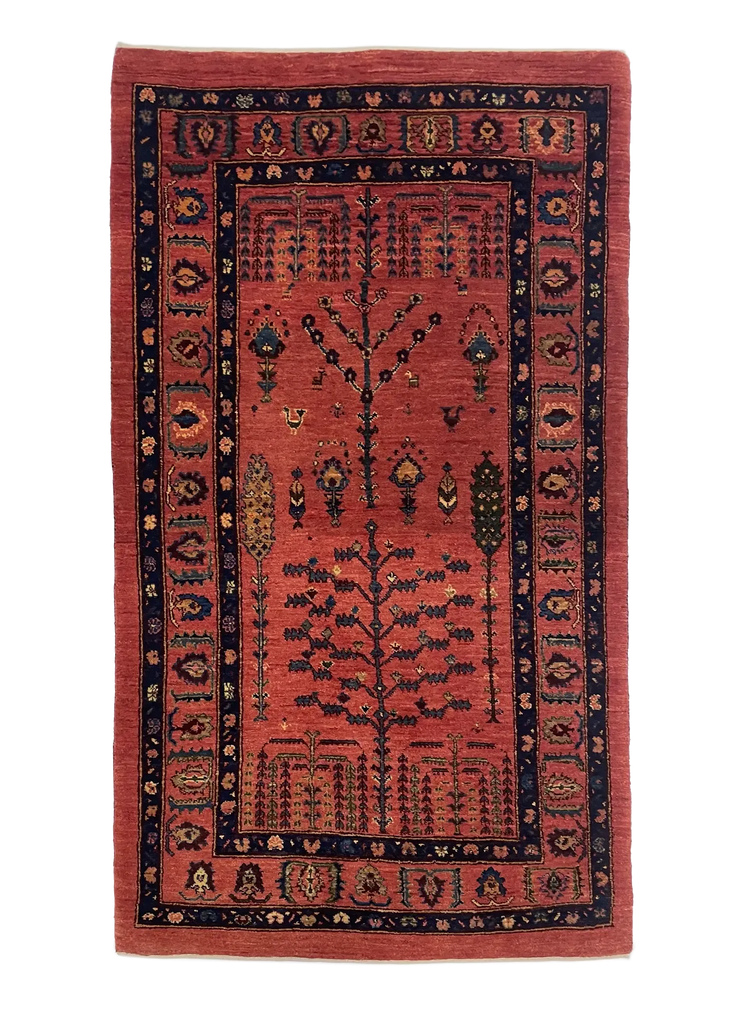 2'10"x4'11"  Khamsehbaf Hand Knotted