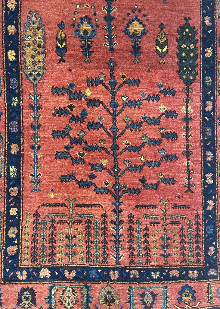 2'10"x4'11"  Khamsehbaf Hand Knotted