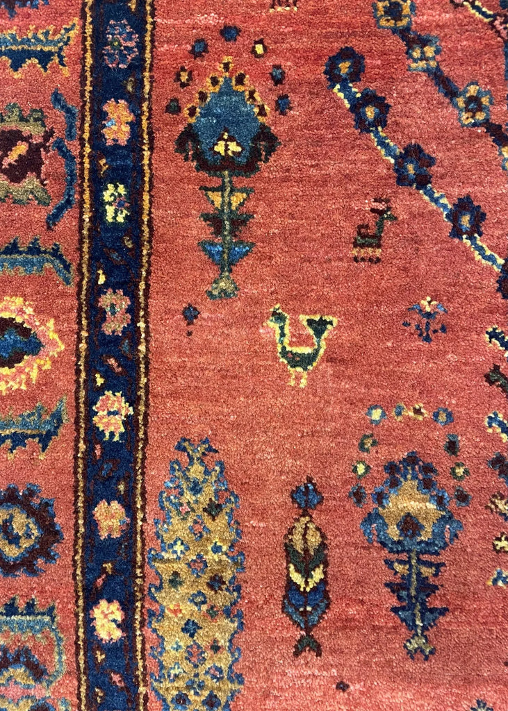 2'10"x4'11"  Khamsehbaf Hand Knotted