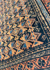 2'10"x4'2" Timuri Baluch Prayer Rug Hand Knotted