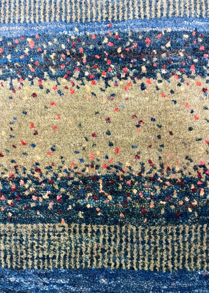 2'10"x4'4" Kashkuli Gabbeh Hand Knotted