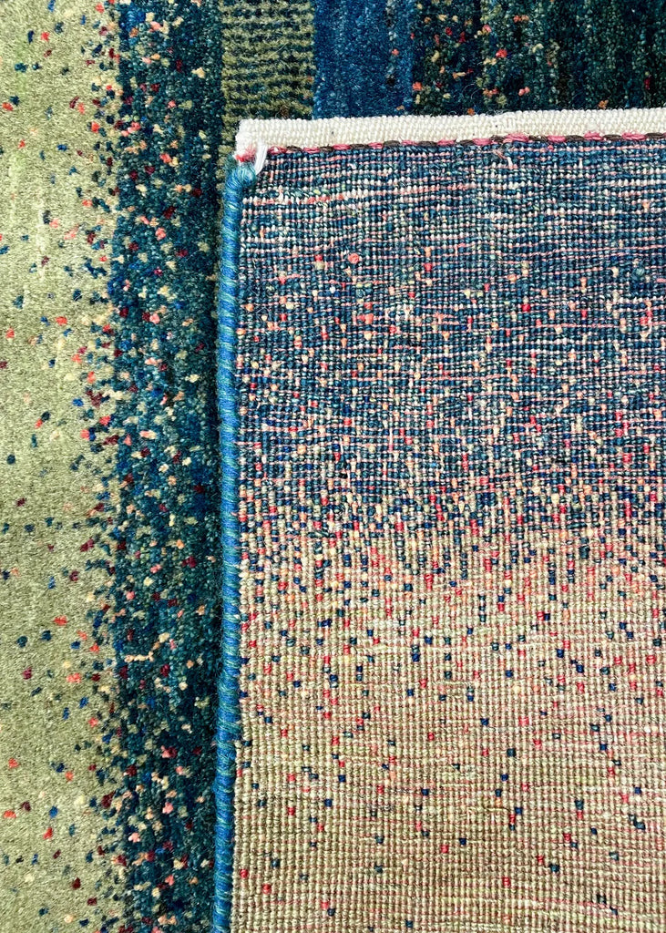 2'10"x4'4" Kashkuli Gabbeh Hand Knotted