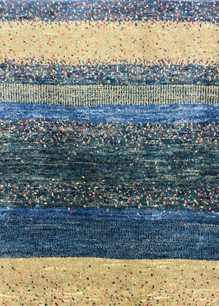 2'10"x4'4" Kashkuli Gabbeh Hand Knotted