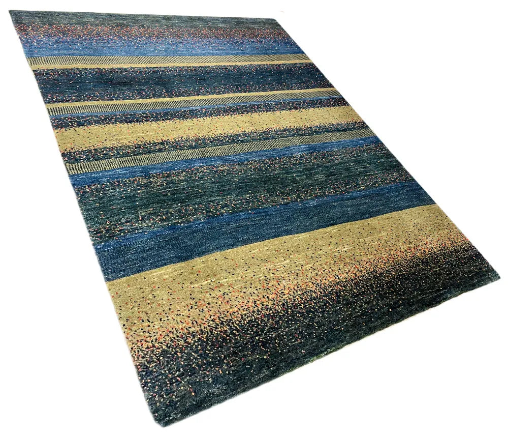 2'10"x4'4" Kashkuli Gabbeh Hand Knotted