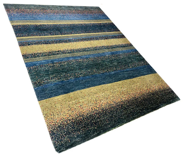 2'10"x4'4" Kashkuli Gabbeh Hand Knotted