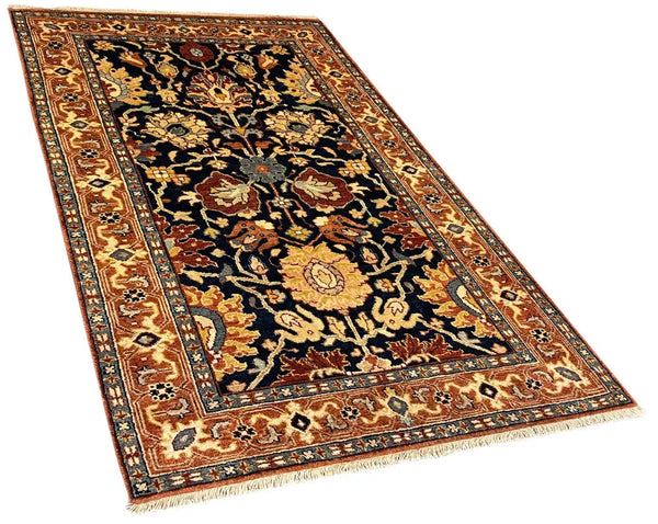2'10"x4'9" Khanna Tabriz (s) Hand Knotted