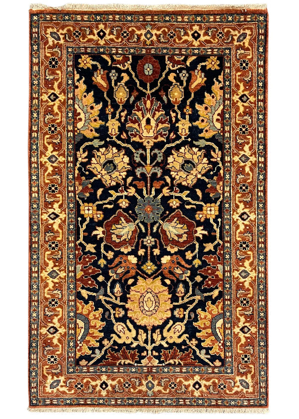 2'10"x4'9" Tabriz Hand Knotted