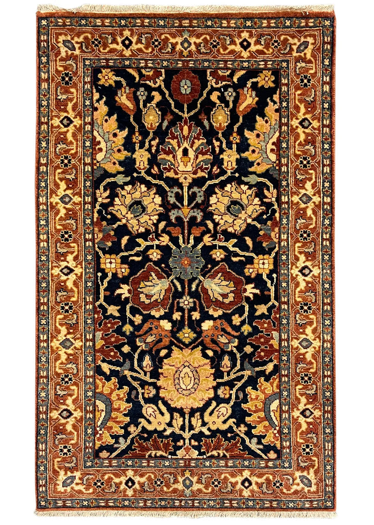 2'10"x4'9" Tabriz Hand Knotted