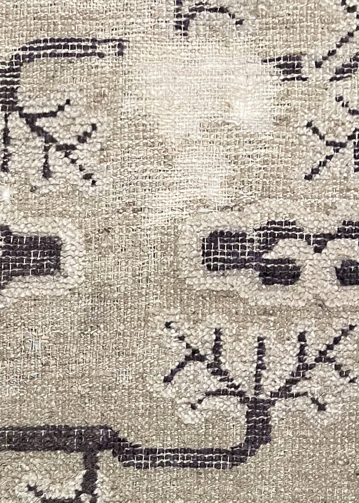 2'10"x5'3" BaoTau Hand Knotted