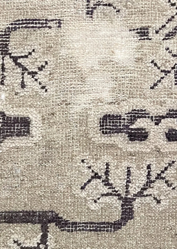 2'10"x5'3" BaoTau Hand Knotted
