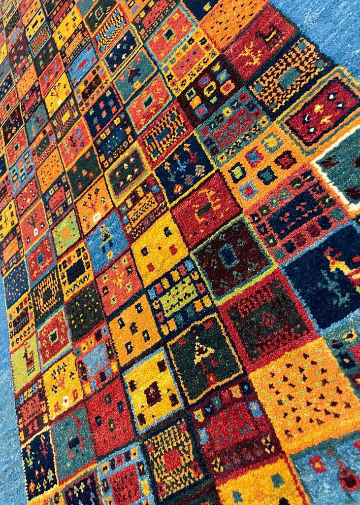 2'10"x7'3" Kashkuli Hand Knotted