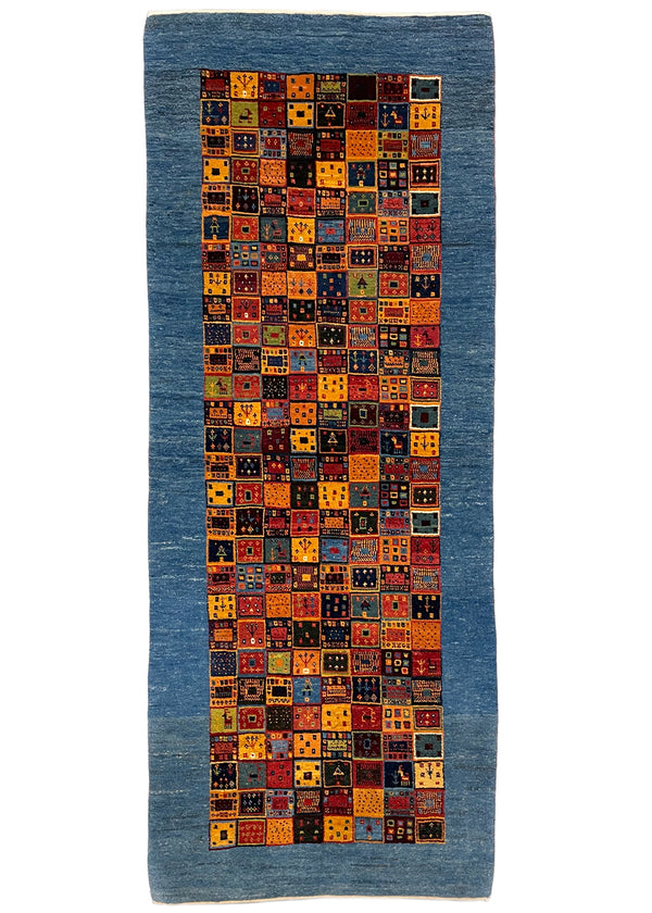 2'10"x7'3" Kashkuli Hand Knotted