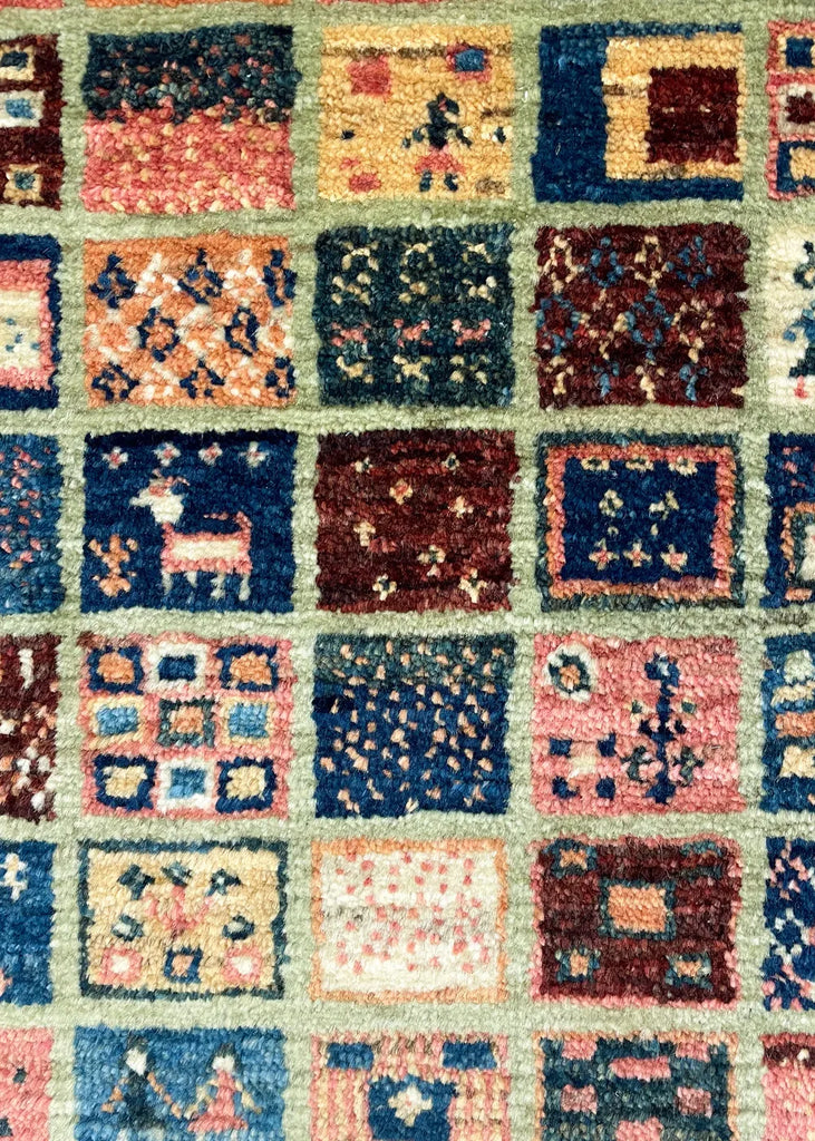 2'10"x9'6" Kashkuli Hand Knotted