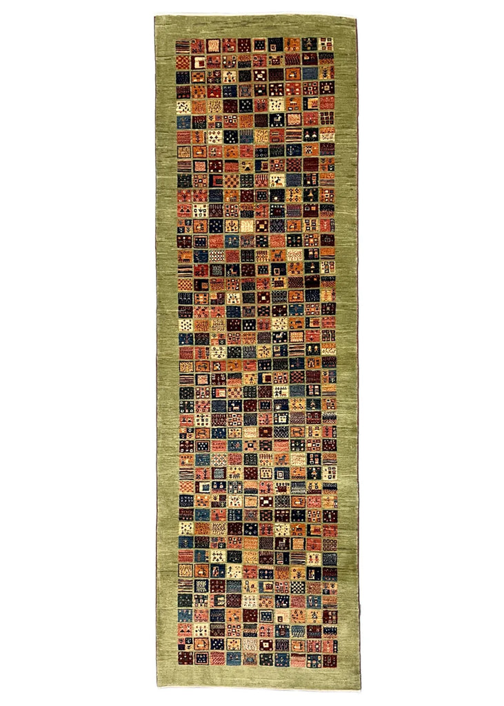 2'10"x9'6" Kashkuli Hand Knotted