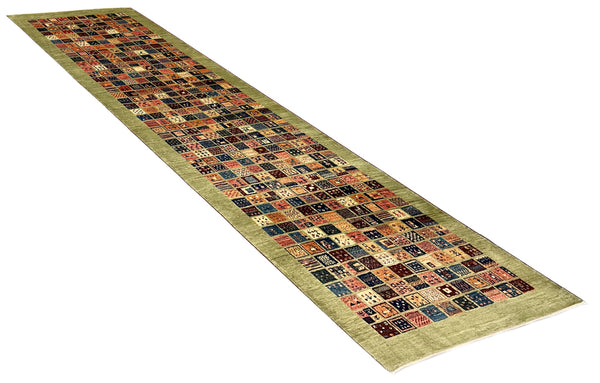 2'10"x9'6" Kashkuli Hand Knotted