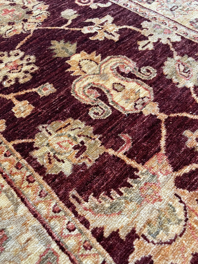 2'10"x9'6" Pak-Kabul (s) Hand Knotted