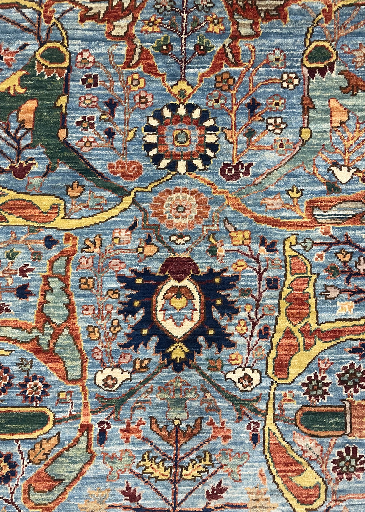 2'10"x9'7" Garrus Hand Knotted