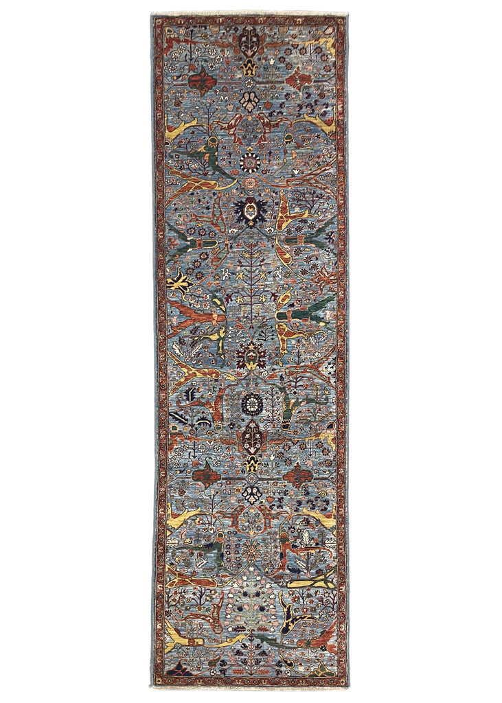 2'10"x9'7" Garrus Hand Knotted