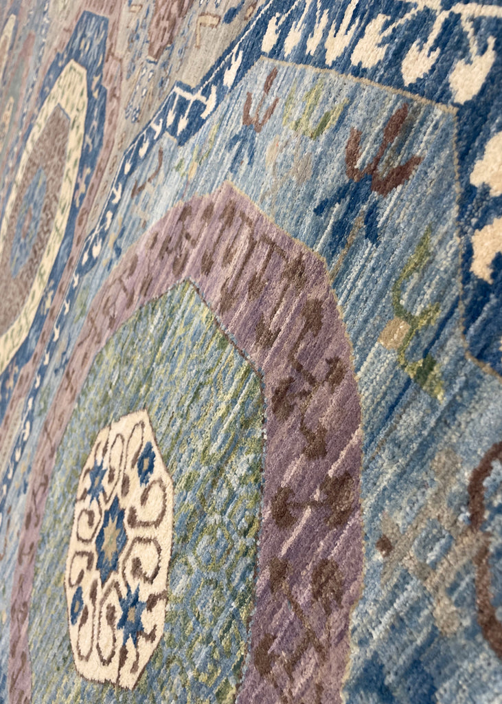 2'11"x11'8" Mamluk Hand Knotted