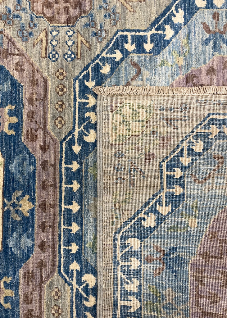 2'11"x11'8" Mamluk Hand Knotted