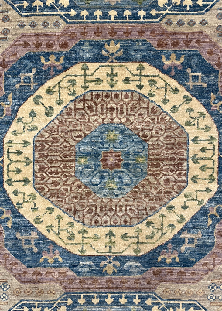 2'11"x11'8" Mamluk Hand Knotted