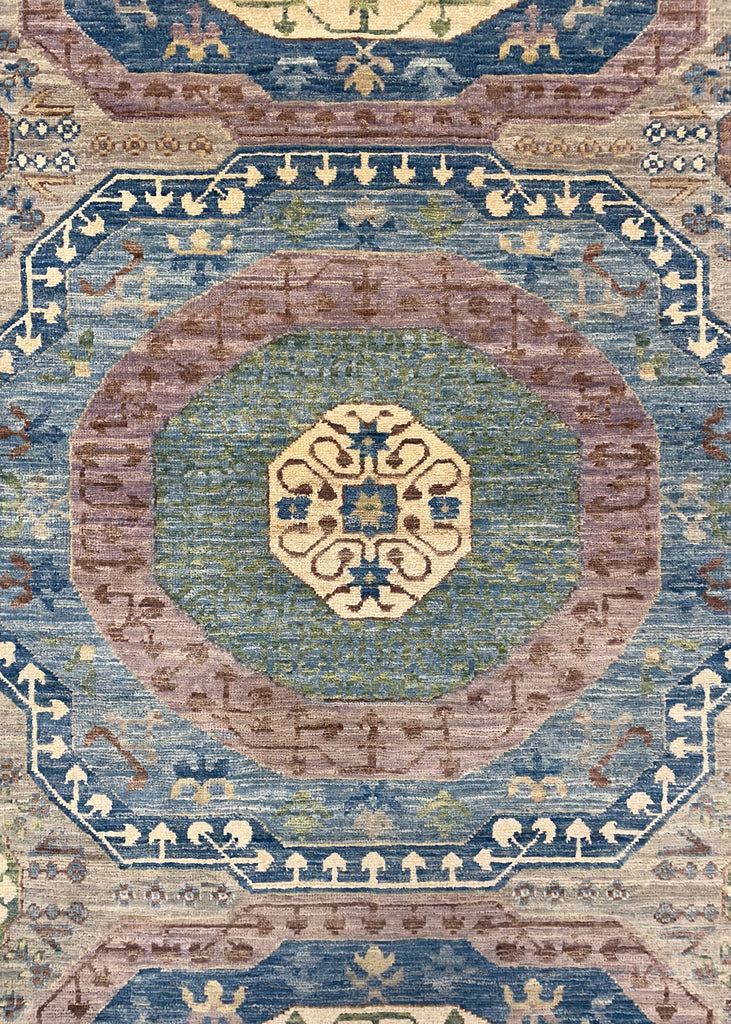 2'11"x11'8" Mamluk Hand Knotted