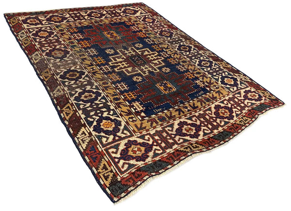2'11"x3'11" Avar Hand Knotted