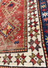 2'11"x3'11" Kazak Hand Knotted