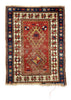 2'11"x3'11" Kazak Hand Knotted