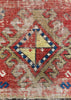 2'11"x3'11" Kazak Hand Knotted