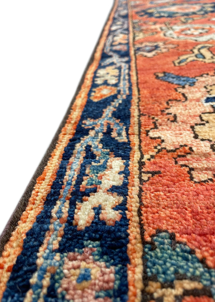 2'11"x4'10" Harshang Hand Knotted