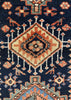 2'11"x4'1" Karaja Hand Knotted