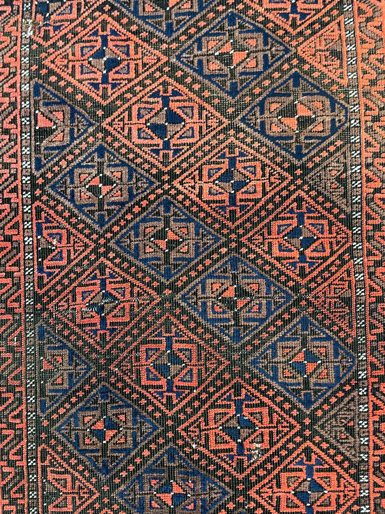 2'11"x5' Beluch Hand Knotted